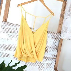 Yellow tank top